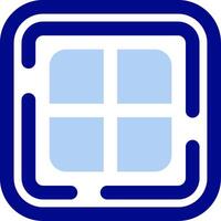Grids Line Filled Icon vector