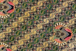 Indonesian Heritage Traditional Java Batik Pattern photo