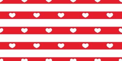 heart seamless pattern valentine vector stripes tile background scarf isolated repeat wallpaper cartoon illustration doodle red design