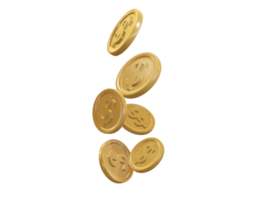 Gold coins cute coins and numbercoins png