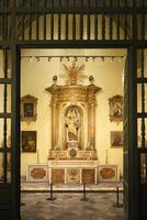 Lima, Peru, 2022 - Basilica Metropolitan Cathedral of Lima, Side Chapel, Lima, Peru photo