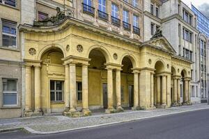 Berlin, Germany, 2021 - Mohren colonnade, Mitte, Berlin, Germany photo