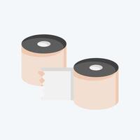 Icon Reinforcement Tapes. related to Shoemaker symbol. flat style. simple design editable. simple illustration vector