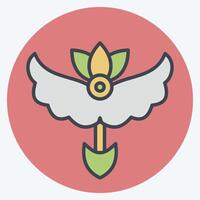 Icon Arrows. related to Hipster symbol. color mate style. simple design editable. simple illustration vector
