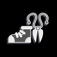 Icon Scissors. related to Shoemaker symbol. glossy style. simple design editable. simple illustration vector