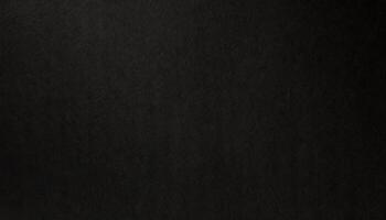 AI generated Close-up Rough, dusty and grainy black paper texture for background photo