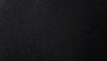 AI generated Close-up Rough, dusty and grainy black paper texture for background photo