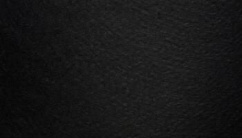 AI generated Close-up Rough, dusty and grainy black paper texture for background photo