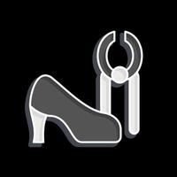 Icon Plier. related to Shoemaker symbol. glossy style. simple design editable. simple illustration vector