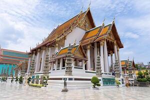 Wat Suthat Thepwararam en Bangkok foto