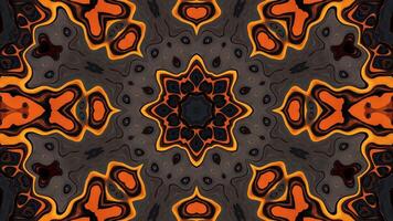 Abstract symmetrical composition. Looped bg for show or events, exhibitions, festivals or concerts, music videos. video