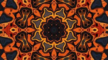 Abstract symmetrical composition. Looped bg for show or events, exhibitions, festivals or concerts, music videos. video