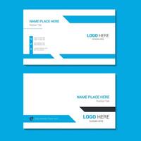 Business Card Design Templats vector