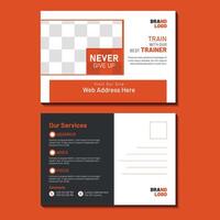 Post Card design Templates vector