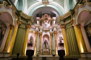 Lima, Peru, 2022 - Basilica and Convent of Santo Domingo or Convent of the Holy Rosary, Chapel of Saint Martin de Porres, Lima, Peru photo