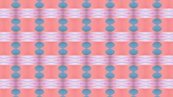 Abstract color background with symmetrical repeating patterns. Seamless looping animation. video