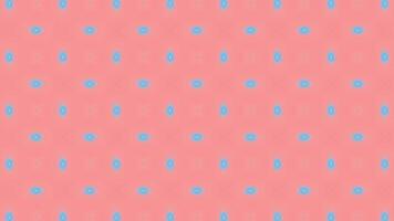Abstract color background with symmetrical repeating patterns. Seamless looping animation. video