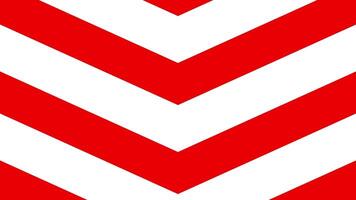 red flat stripes shape looping animation background render video