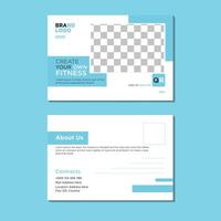 Post Card design Templates vector