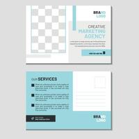 Post Card design Templates vector