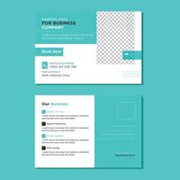 Post Card design Templates vector