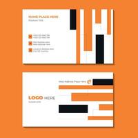 Business Card Design vector