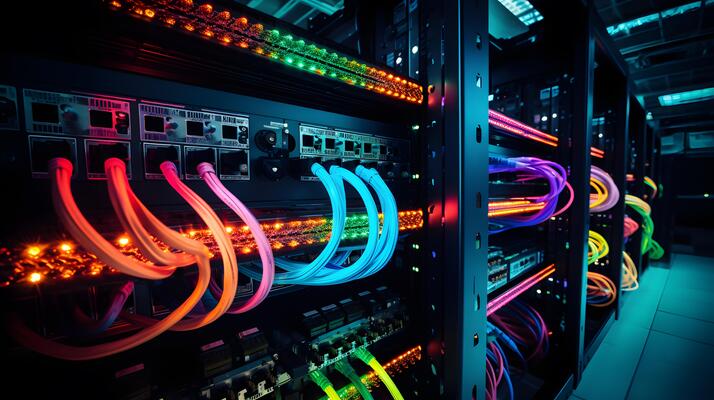 Server room patch on sale panel