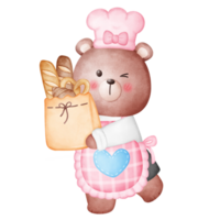 Little Chef Teddy Bear png