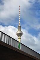 Berlin, Germany, 2021 - Berlin Television tower, Berlin Mitte district, Berlin, Germany photo