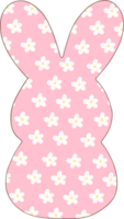 Kokette Ostern Hase guckt png