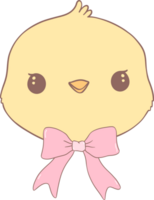 Coquette Easter Chick png