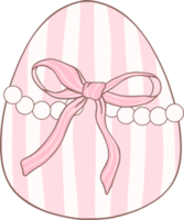 Coquette Easter egg png