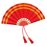 Chinese Fan 3d Illustration png