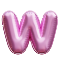 Alphabet w 3d Symbol Abbildungen png