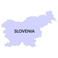 slovenien Karta. Karta av slovenien png