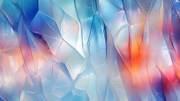 AI generated Gems crystals twinkle with mesmerizing colorful glow creating stunning and abstract backdrop photo