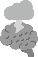 icono de vector de lluvia de ideas