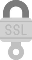 icono de vector de ssl