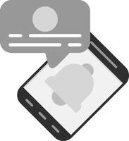 Chat Notification Vector Icon