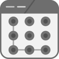 Lock Pattern Vector Icon