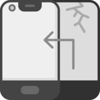 Touch Screen Vector Icon