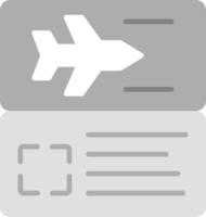 Plane Ticket Vector Icon