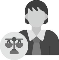 Lawyer Vector Icon