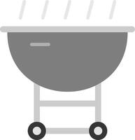 icono de vector de parrilla