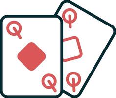 Poker Cards Vector Icon