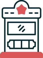 Ticket Box Vector Icon