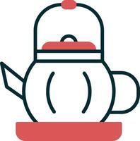 Tea Pot Vector Icon