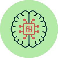 Artificial Intelligence Vector Icon