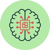 Artificial Intelligence Vector Icon