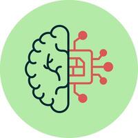 Artificial Intelligence Vector Icon